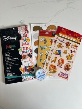 Happy Planner Aristocats and various cat Themed Sticker & Washi Tape journaling